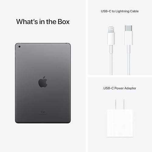 Image of Apple iPad (9th Generation, 10.2-inch, 2021), 64GB, Wi-Fi, Space Gray (Renewed Premium)