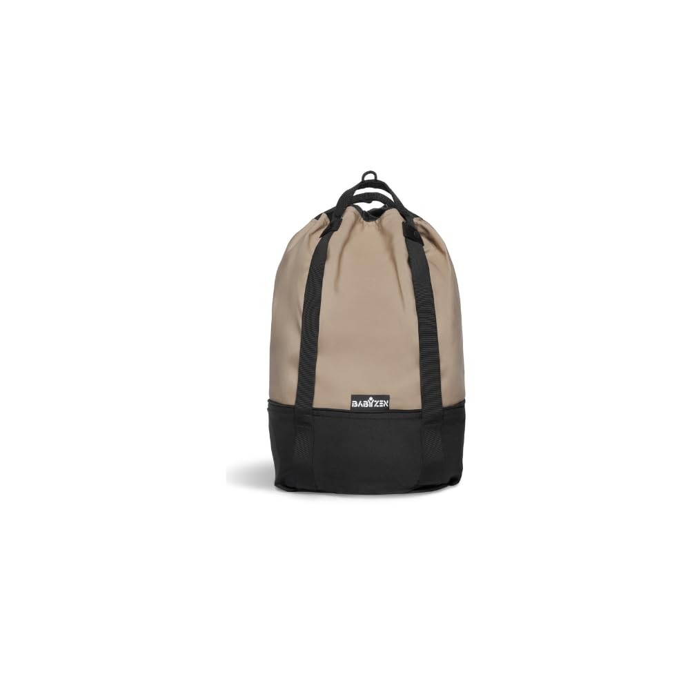 Stokke YOYO Bag, Taupe Beige - Provides Additional, Sturdy Storage on the YOYO2 Stroller - Includes Wheel Base & Hooks