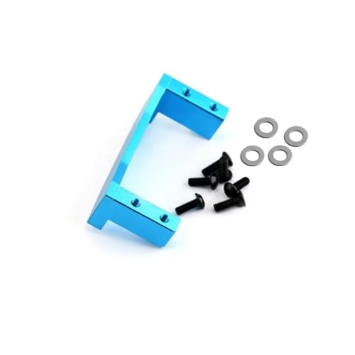 Support de servo pour Tamiya TT-02 en métal bleu usiné robuste 1/10 54977