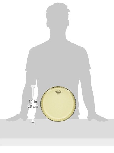 Remo percussion head Nuskyn Symmetry Conga 9,75" M4-0975-N6-D4, Natural Wood - Image 2