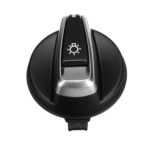 Wooya Bouton De Bouton De Commutateur De Phare De Voiture Chromé pour BMW 1 E88 E82 3 E90 E91 X1 E84 Cover