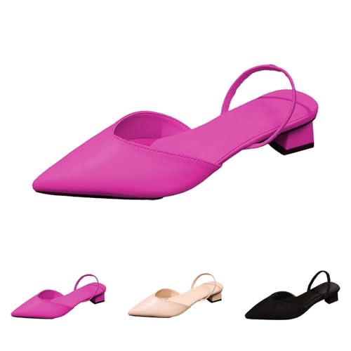 Sandales pour femme avec talon pointu, escarpins à bride plates pour femme, chaussures d'été respirantes, talons chatons, sandales élégantes et tendance...