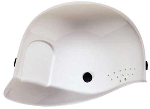 Radnor White Polyethylene Bump Cap With Adjustable Headband