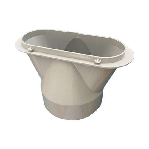 Adaptador De Manguera Para Aire Acondicionado Portátil,Adaptador Plano para Tubo de Escape de AC - Tubo de Sustitución Instalación Sencilla para Hotel Restaurante Dormitorio Hogar