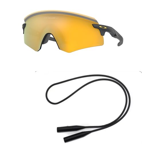 Oakley OO9471 Sunglasses Bundle: OO 9471 ENCODER 947104 Matte Carbon and Universal Anti-slip Silicone Leash2