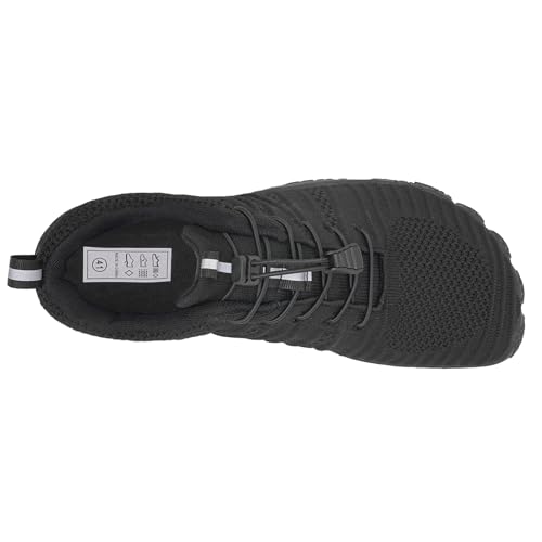 Image of WateLves Water Shoes Men Women Beach Barefoot Aqua Socks Breathable Wide Swim Outdoor Walking Anti Slip Pool Shoes for Hiking Kayaking Diving Surfing