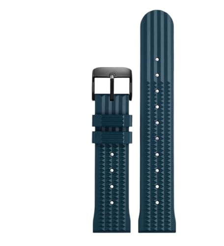 [X] KZCR[ 007 MA S2 S3 KHuawei Watch2 Pro Xgoh X|[c _CrO VR pXgbv 20mm 22mm xgpo[EHb`oh voh(Blue black clasp,22m