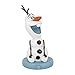 Disney Lampa Frozen II Olaf z LED, czarno-biała, z nadrukiem, z tworzywa sztucznego, z funkcją LED.