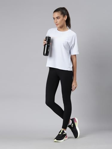 Image of XTEP Comfort Tech (Superior Comfort), Sports Elastic Tech (Superior Stretch), Regular Fit, Polyamide + Elastene, Short Sleeve, Running T-Shirt for Women