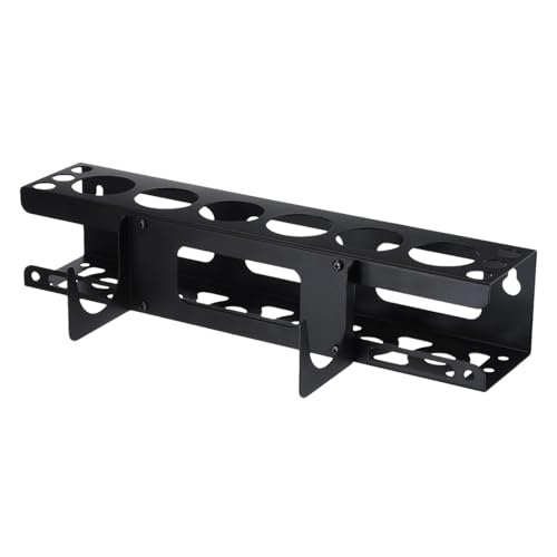 Birtern Soporte de almacenamiento de tubos de silicona, soporte de tubo de calafateo, soporte de pared de acero para taller, boquilla de calafateo para herramientas