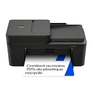 HP DeskJet 4320, A24HMB, Imprimante Multifonction à Jet d’Encre A4 Couleur,Recto/Verso Manuel, 8,5 PP, Wi-FI, ADF, 3 Mois d'InstantInk Inclus, Noire