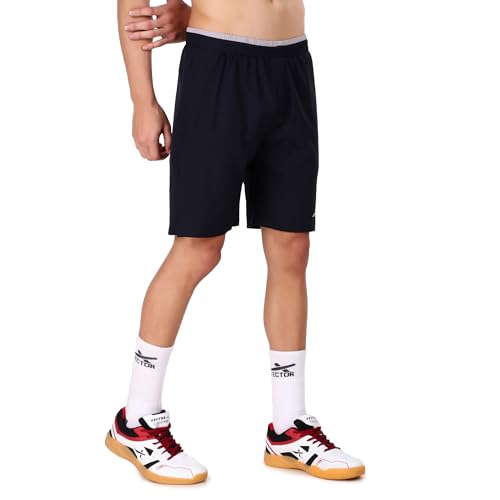 Image of VECTOR X Polyester Solid Sports Men Shorts for Running, Training, Fitness or Casual Use