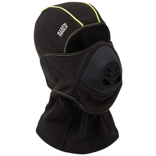 KLEIN TOOLS 60413 Heat Exchanger Balaclava Face Mask, Black/Yellow - image 1