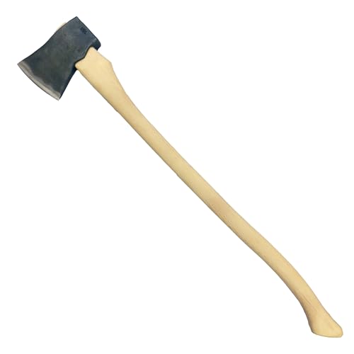 COUNCIL TOOL Jersey Axe - 3.5 lbs Felling Axe with 36" Curved Wooden Handle & Sport Utility Finish - SU35J36C
