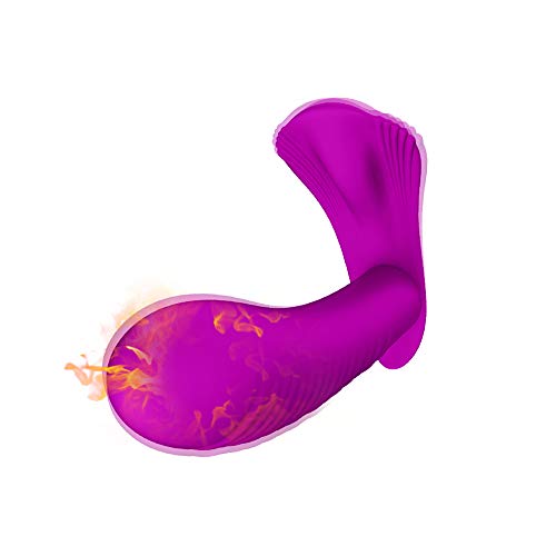 Vîbràtórî Séssuàlî per Donna, Giochi Erotici Ovêttô Vîbrântê con Telecomàndo Comàndo a Distànza, 10 Modalità di Massaggio, Riscaldamento, 100% Impermeabile, USB Ricaricabile