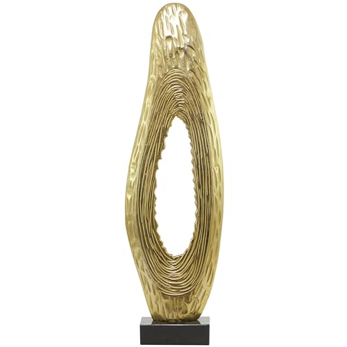 Deco 79 Teardrop Sculpture Gold