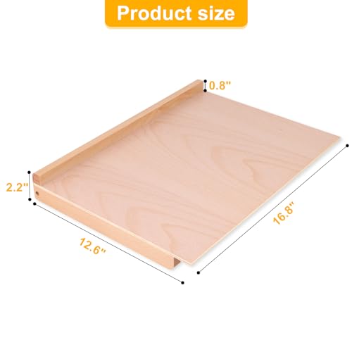 MANSAIN Cavalete de pintura de mesa, cavalete de arte ajustável de 0-100 °, prancheta de madeira, ad