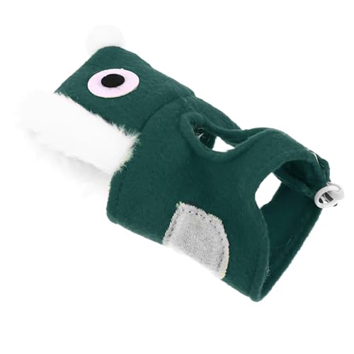 Abaodam Christmas Parrot Costume Holiday Bird Clothes for Small Pets Adorable Cosplay Outfit for Cockatiels and Parrots Comfortable Unique Design for Festive Celebrations