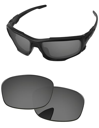 Image of Replacement Lenses for Oakley Si Ballistic Shocktube OO9329 Sunglass - Precision Fit, UV Block & Impact Resistant