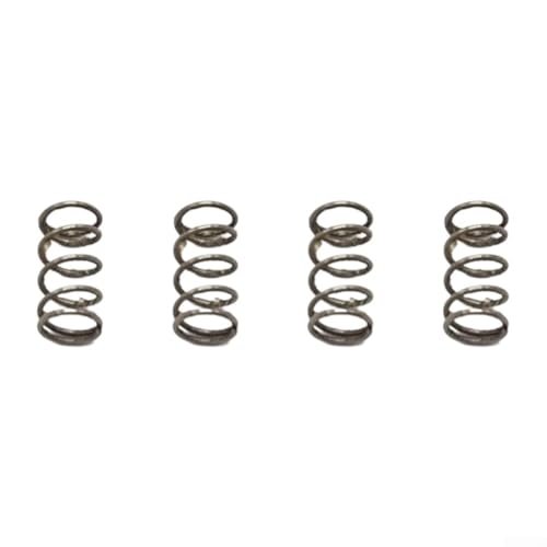 Resorte de carrete de baitcasting, 4 resortes de asiento de engranaje para reemplazo de carrete de pesca, ligero y resistente al desgaste, funcionamiento suave, pescadores, entusiastas de la pesca (4