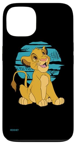 Disney Le Roi Lion Young Simba Happy Bleu Rétro Coque pour iPhone 13