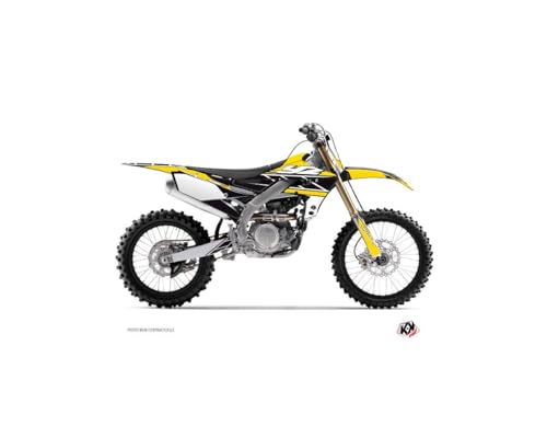 Kit déco moto cross pour Yamaha 450 YZF jaune autocollants de rechange