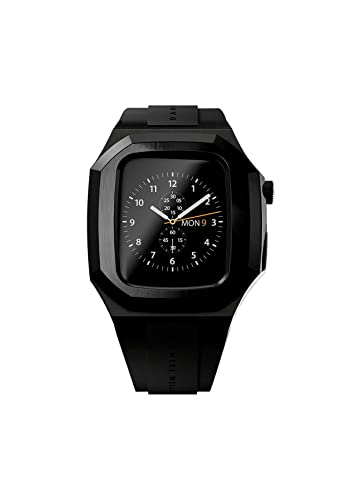 Daniel Wellington Switch Watch Case 40mm Rubber And Stainless Steel Black