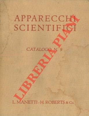 Apparecchi e materiali per laboratorio. Catalogo n. 9.