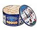 Kelsen Danish Butter Cookies in Decorative Holiday Tin, 80 Ounce (300 Cookies)