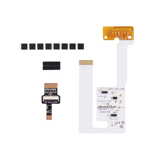 Consejos para Comprar Cables principales los más solicitados. 47 eXtremeRate Cable de Cinta FPC Principal de Repuesto y Cinta Adhesiva Personalizada Rise V3 & RISE4 V3 Remap Kit para ps5 Mando BDM-030 BDM-040 BDM-050 - Sin Mando ni Otros...