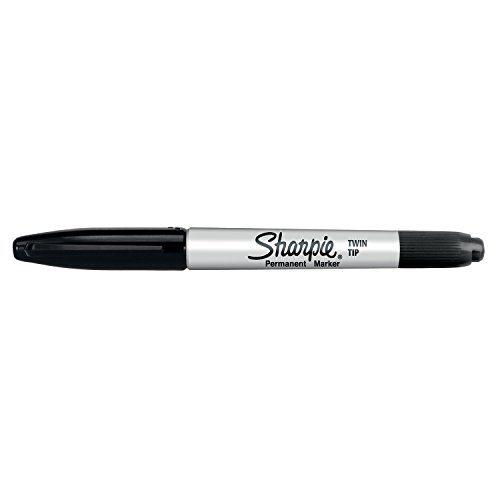 Sharpie Twin Tip Permanent Marker - Assorted Standard Colours (Pack Of 4) #TOP2