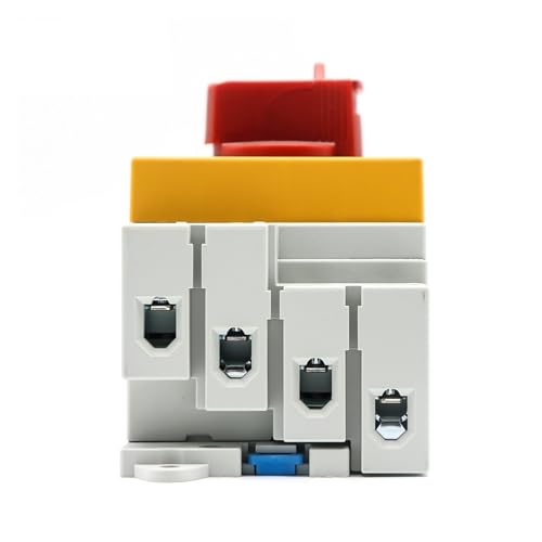 Interruptor solar 4P PV DC 1000V 32A interruptor giratorio aislador carril DIN 600V 5