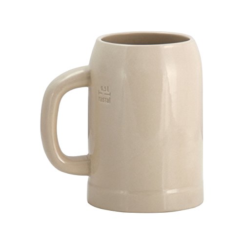 Rastal Grenzauer-Bierkrug Humpen 1 STK. 0,5 Liter mit Eichstrich Steinkrug