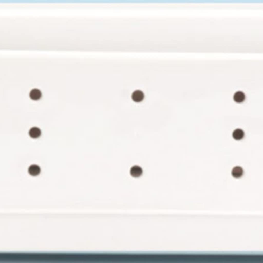 Gran capacidad Bloque de cuchillas de seguridad, equipado con 5 herramientas de almacenamiento de utensilios de cocina con orificio de drenaje + Drenaje extraíble CUCHILLO DE CUCHILLO HOGAR Ahorro de