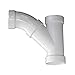 Genova Products 72515 Combination Tee-Wye Pipe Fitting, 1 1/2"