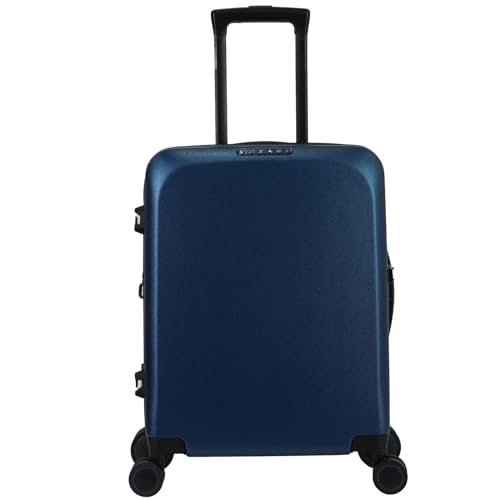 Image of Verage Luxe Freeland Cabin & Check-in Hardsided Trolley Bags for Travel, Expandable Hardshell Suitcase with Spinner Wheels, TSA Approved Lock Luggage (Carry-On 20-Inch, Blue)