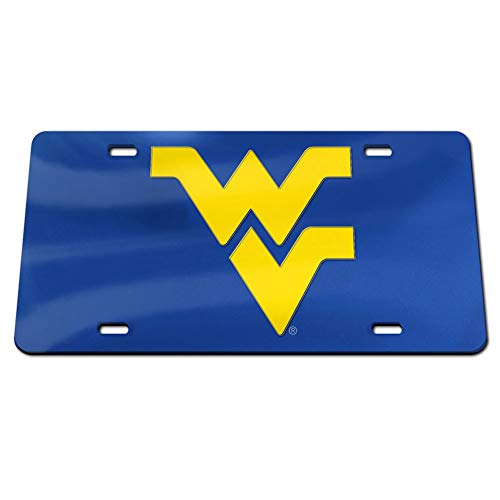 Wincraft West Virginia University S04400 Acrylic Classic License Plates