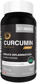 Curcumin - C3 Complex – Highest Absorption – 95% Curcuminoids + Bioperine –