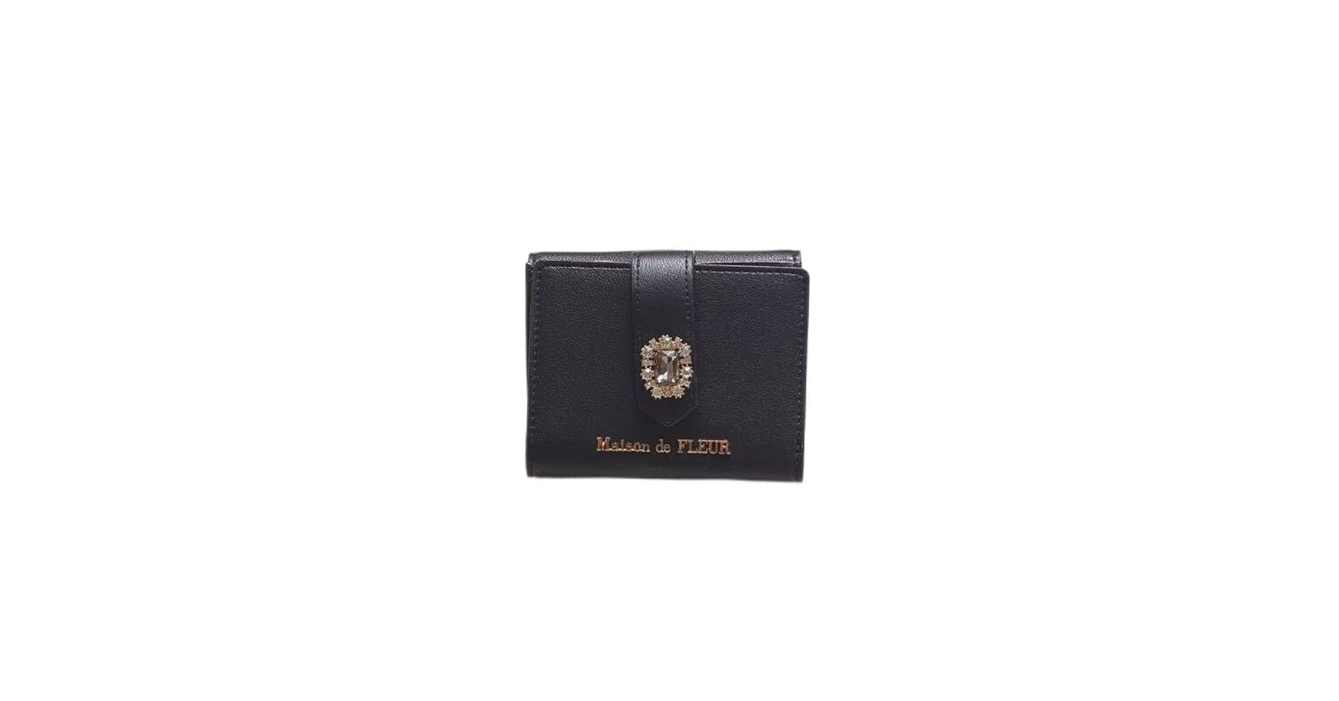 Amazon.co.jp: [Maison de FLEUR] バイカラービジューウォレット