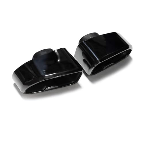 Embouts de pot d'échappement carrés noirs pour accessoire BMW X3 G01 X4 G02