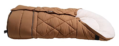 Chancelière MOONY KAISER design camel et crème en chancelière d'exception