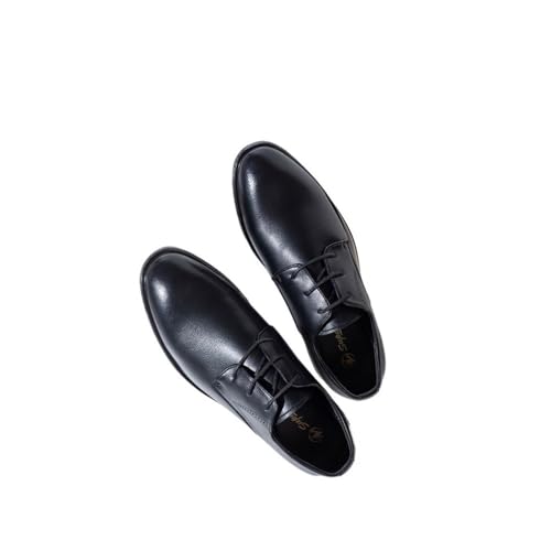 Leather Shoes Men's Leather Spring and Summer Formal Shoes Business Casual Men's Shoes Youth Comfortable Soft Bottom Breathable Wedding Shoes(44)3