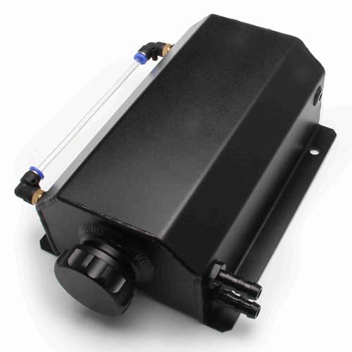 Contenedor de Captura de Aceite de Aluminio, Tanque de Desbordamiento de Refrigerante, Tanque Separador de Aceite Universal