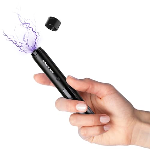 NORTREX 3-in-1 Stun Pen [USB Rechargeable] + 90dB Alarm + LED Flashlight (Personal Protection Device)