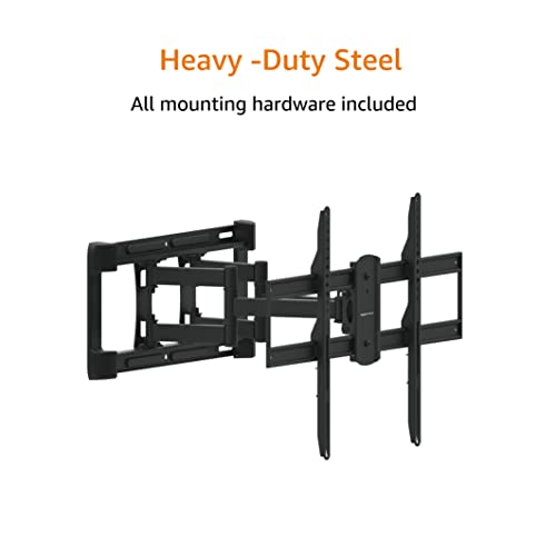 Amazon Basics Dual Arm Full Motion TV Mount, 37-Inch to 80-Inch, black by Amazon Basics - Image 3