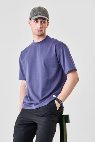 Image of SNITCH Men Polo Plus Size T-Shirt | Knitted Solid Polo with Contrast Tipped Collar & Logo Embroidery | 100% Cotton Breathable Lightweight Smart Casual Wear