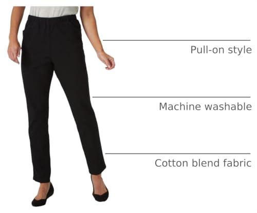 Image of Chic Classic Collection Women's Stretch Elastic Waist Pull-On Legging Pant