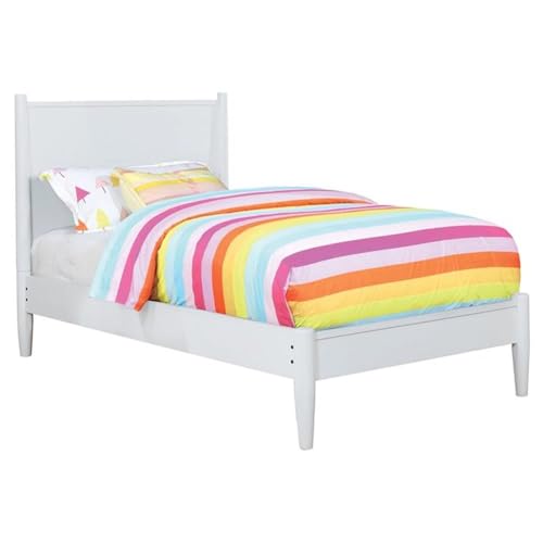 HOMES: Inside + Out Reyalto Twin Childrens Bed Frames, White