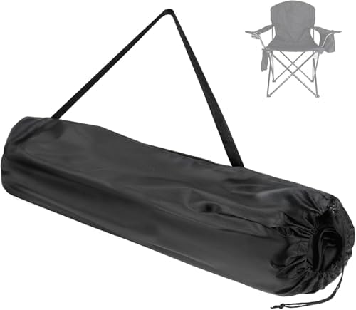 Camping Chair Replacement Bag 39.3Inches Portable Large Folding Chair Carry Bag Nylon Storage Tent Bags with Handle Strap Travel Outdoor Camping Sports Beach Chairs Protective Case Chairs Carry Bags image 5