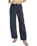 Vince Women's Straight Leg Pull On Pant, DK Water, X-Large